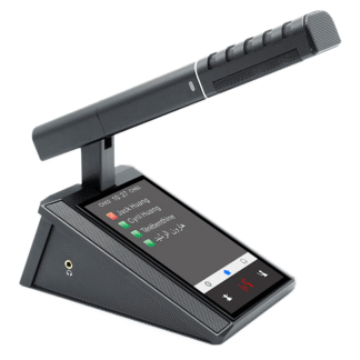VISSONIC VIS-DMD-T-D, Estación Sobremesa para Delegado con Pantalla Táctil