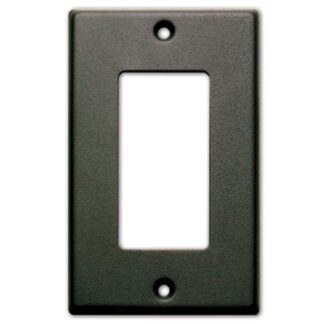 RDL CP-1 - Placa de Cubierta Simple Blanca o Negra - Negro