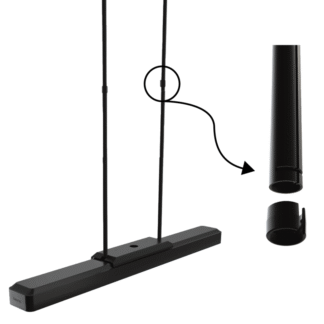 Biamp DCC-Kit, Kit de Cubiertas Decorativas para Ocultación de Cables