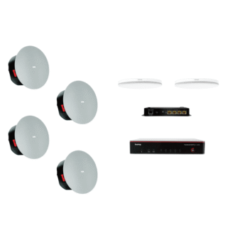 Biamp MRB-L-X400-C-CIC6LP. Solución para Salas Grandes de Conferencias hasta 18 Participantes