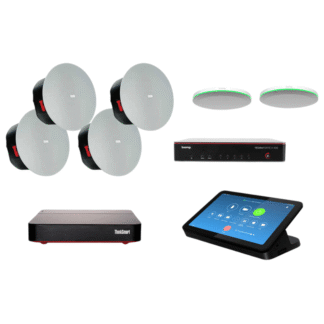 Biamp MRB-L-X400-C-TSCIP-Z. Pack de Salas de Reuniones con UC Compute Hasta 18 Participantes
