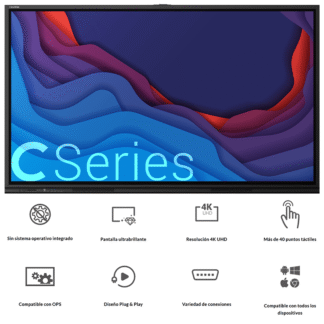 Newline C Series, Pantalla Interactiva Plug & Play 4K