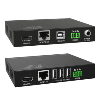 DVDO-Xtend-HDMI-USB, Extensor 4K60 HDMI de 100 m sobre HDBaseT con USB (Tx/Rx)