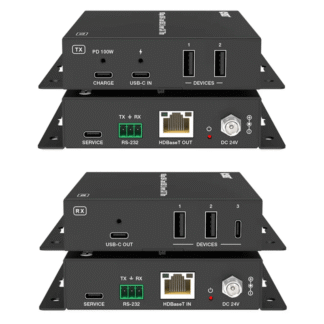 DVDO-Xtend-USBC2USBC-70, Extensor USB-C a USB-C 70m por HDBaseT con USB (Tx/Rx)