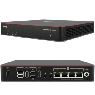 Biamp Devio UCX 2000, Centro de Control para Salas de Reuniones Medianas Basado en Android