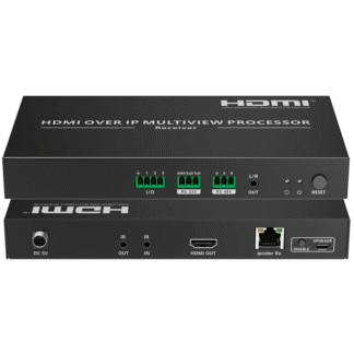 DVDO-H265-4KDEC-MV-1. Decodificador AV Sobre IP H.265/H.264 4K60 con Multiview