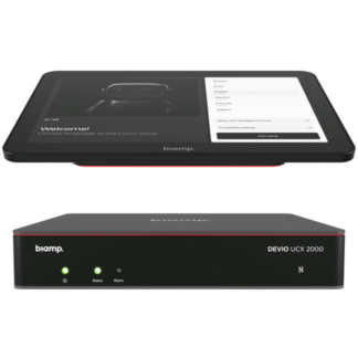 Biamp UCC-UCX2000-T. Pack Hub Devio UCX con Devio UCX 2000 y Apprimo Touch 10 UCX-T